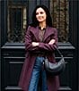 LANCEL Hoboheme De Lancel Medium Saddle Shoulder Bag - Image 5