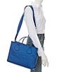 Color:Majorel Blue - Image 4 - JOUR DE LANCEL Medium Zip Tote Bag