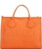 LANCEL JOUR DE LANCEL Medium Zip Tote Bag, Color:Orange - Image 1