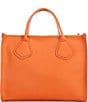 LANCEL JOUR DE LANCEL Medium Zip Tote Bag, Color:Orange - Image 2