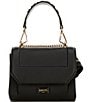 LANCEL Ninon de Lancel Small Gold Metal Shoulder Bag, Color:Black/Gold - Image 1