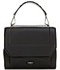 LANCEL Ninon Medium Flap Top Handle Satchel Bag,New Products : American Fashion Style Bags On Sale