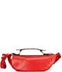 LANCEL Origami de Lancel Small Kiss Red Crossbody Bag, Color:Kiss Red - Image 2