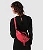 LANCEL Origami de Lancel Small Kiss Red Crossbody Bag, Color:Kiss Red - Image 5