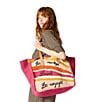 LANCEL Summer Mania Crochet Large Tote Bag - Image 5