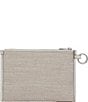 Color:Natural/White - Image 2 - Summer Zip Coin Purse