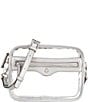 Landry Clear Camera Crossbody Bag, Color:Silver - Image 1