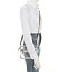 Landry Clear Camera Crossbody Bag, Color:Silver - Image 3