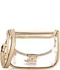 Color:Gold - Image 2 - Clear Kennon Crossbody Bag