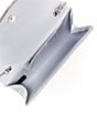Landry Lurex Wave Flap Clutch, Color:Silver - Image 3