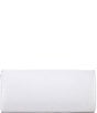 Color:Silver - Image 2 - Satin Bow Flap Clutch