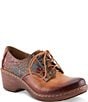 L'ARTISTE Abraxis Leather Floral Painted Oxford Pumps - Image 1