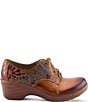 L'ARTISTE Abraxis Leather Floral Painted Oxford Pumps - Image 2