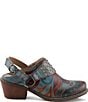 L'ARTISTE Daytona Hand Painted Leather Studded Shooties - Image 2