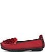 L'Artiste Elkajay Teal Floral Handpainted Leather Clogs main image 1