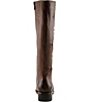 L'ARTISTE Dimond Leather Leopard Print Tall Boots - Image 3