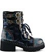 L'ARTISTE Limitless Hand Painted Leather Booties - Image 2