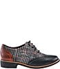 L'ARTISTE Muggiasti Plaid Brogue Oxfords - Image 2
