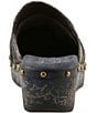 L'ARTISTE Olympe Studded Mix Leather Platform Wedge Clogs - Image 3
