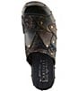 L'ARTISTE Olympe Studded Mix Leather Platform Wedge Clogs - Image 6