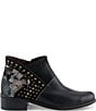 L'ARTISTE Tiamia Leather Combo Studded Ankle Boots - Image 2