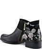 L'ARTISTE Tiamia Leather Combo Studded Ankle Boots - Image 4