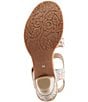 L'ARTSITE Shesfab Embossed Floral Leather Sandals - Image 6