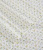 Laura Ashley 200-Thread Count Evie Yellow Cotton Percale Sheet Set, Color:Yellow/Multi - Image 7