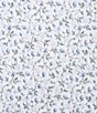 Color:Periwinkle/Sage - Image 5 - 300-Thread Count Bramble Vine Green Cotton Sateen Sheet Set