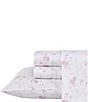 Color:Pink - Image 1 - 300-Thread Count Garden Muse Sheet Set