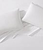 Color:White - Image 6 - 400-Thread Count White Cotton Percale Solid Sheet Set