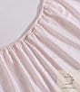 Laura Ashley 800-Thread Count Solid Sateen Sheet Set, Color:Pastel Pink - Image 4