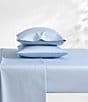Color:Pastel Blue - Image 6 - 800-Thread Count Solid Sateen Sheet Set