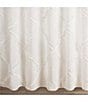 Color:White - Image 2 - Adelina Ruffled Shower Curtain