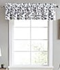 Color:Black/White - Image 1 - Amberley Floral Toile Window Valance