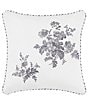 Color:Shadow Grey - Image 5 - Annalise 6-Piece Floral Comforter Set
