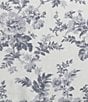 Color:Shadow Grey - Image 3 - Annalise Floral Tie Up Designer Window Valance