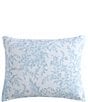 Color:Blue Cashmere/White - Image 3 - Bedford Floral Printed Reversible Comforter Mini Set