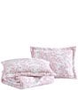 Color:Pink - Image 2 - Bedford Pink Floral Cotton Reversible Quilt Mini Set