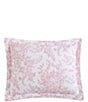 Laura Ashley Bedford Pink Floral Cotton Reversible Quilt Mini Set ...