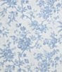 Laura Ashley Bedford Floral Printed Plush Reversible Throw Blanket - Image 4