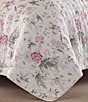 Color:Pink/Grey - Image 4 - Breezy Floral Quilt Mini Set