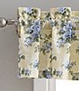 Color:Yellow - Image 2 - Cassidy Floral Window Valance