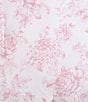 Color:Mauve Pink - Image 6 - Delphine Oversized Floral Blooms Cotton Reversible Comforter Mini Set