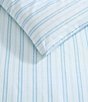 Laura Ashley Dilly Dally Stripe Reversible Cotton Comforter Mini Set - Image 6
