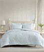 Laura Ashley Dilly Dally Stripe Cotton Comforter Mini Set - Image 1
