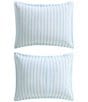 Laura Ashley Dilly Dally Stripe Cotton Comforter Mini Set - Image 5