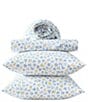 Laura Ashley Ditsy Floral Doodle Cotton Percale Sheet Set - Image 3