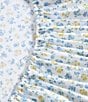 Laura Ashley Ditsy Floral Doodle Cotton Percale Sheet Set - Image 4