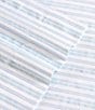 Color:Blue - Image 3 - Fern Cotton Sateen Sheet Set